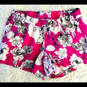 KUT shorts with elastic waist and pockets.